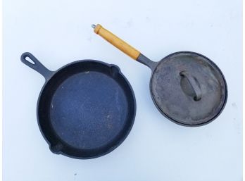 Vintage Cast Iron Skillets