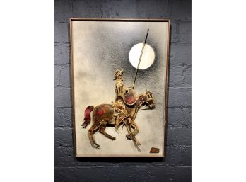 Original EARLY WORK By Alex Kovacs Depicting Don Quixote - Signed