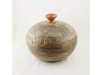 LARGE Peruvian Seminario Pottery Vase