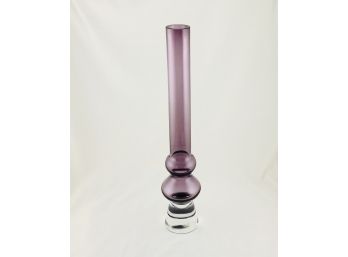 LARGE Amazing Waterford Marquis Purple Glass Vase