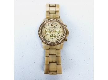 Michael Kors Bracelet Watch With Crystal Accents