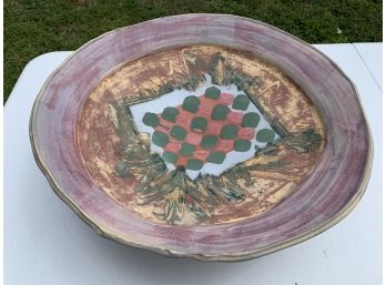 Decorative Hand Painted Ceramic Dish