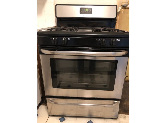 Frigidaire Stainless Steel Gas Range Oven
