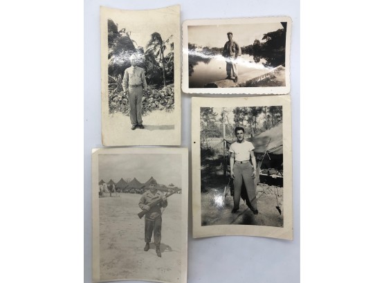 Vintage 1940s Photographs World War Two American Soldiers