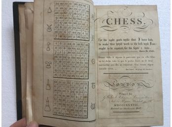 1787 First Edition CHESS By Richard Twiss, Two Volumes In One