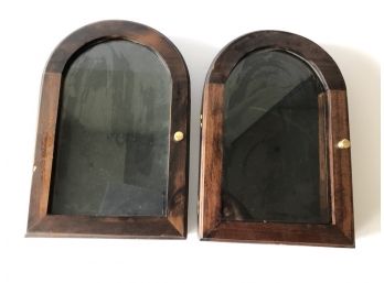 Wood Curio Boxes For Displaying Treasures