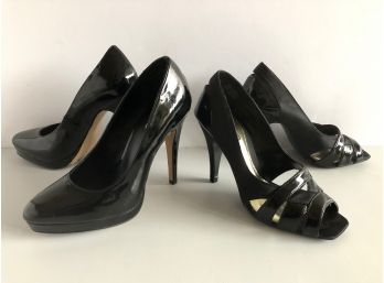 Kenneth Cole & Aldo Black High Heel Pumps Shoes (Size 7)