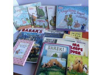 Children's Books: Angelina Ballerina, Shrek, Babar, A.A.Milne