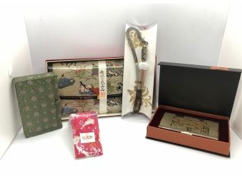 Asian Gifts, Brand New: Miniature Panda Painting, Wallet, Card Holder, And More