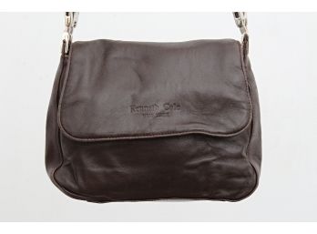 Soft Brown Leather Kenneth Cole Shoulder Bag