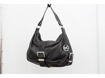 Michael Kors Black Leather Shoulder Bag