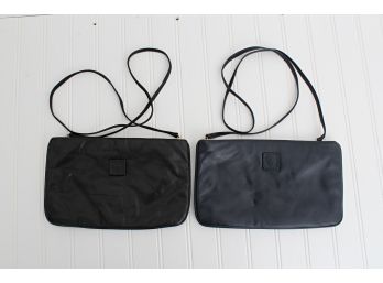 Two Vintage Anne Klein For Calderon Shoulder Bags