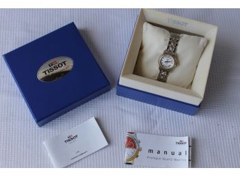 Ladies Tissot Swiss Analogue-Quartz Watch In Box