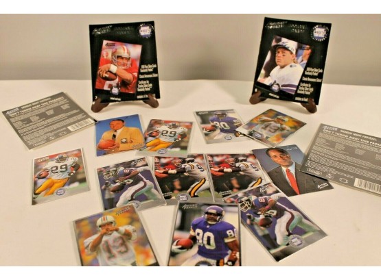 Lot Of Vintage Monday Night Football Cards By Action Packed Inc