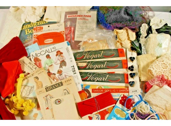 Large Lot Of Vintage Clothes Patterns By McCall's, Vogart, Advance And More