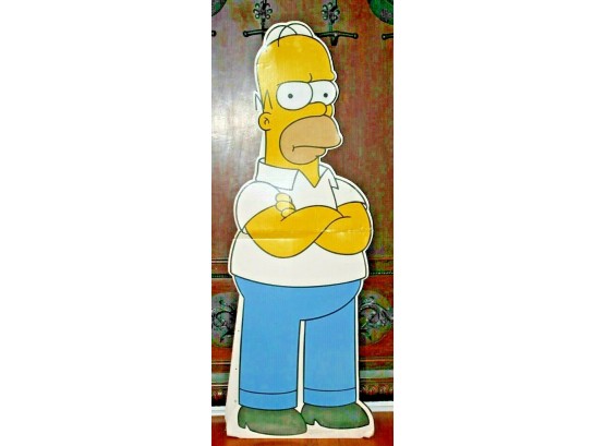 Full Size Homer Simpson Standee #380 By Matt Groenig 2002 The Simpson's Twentieth Century Fox Film Corp