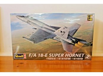 F/A 18-E Super-hornet Navy Fighter Jet Model Kit By Revell - 1:48 Scale - New In Box