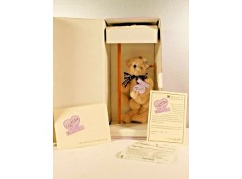 Limited Edition Annette Funicello Marion 10' Marionette Bear In Box With COA