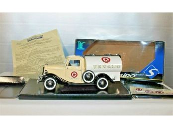1936 Texaco Die-cast Truck From The Fairfield Mint Prestige Solido 1/18th Scale In Box