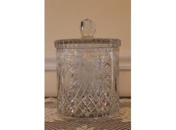 Gorgeous Crystal Covered Ice Bucket 6.5' Wide X 9.5' Tall