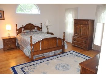 Complete 7-Piece Bedroom Set By Sumter Cabinet Co.