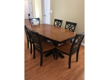Immaculate Like New  Wooden Dining Table And Chairs
