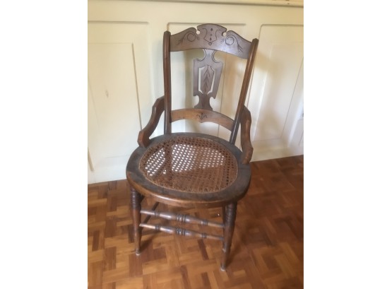 Single Caned Seat Chair