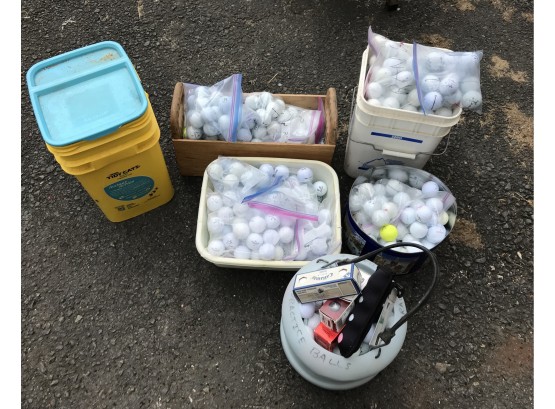 Very Large Lot Of Golf Balls