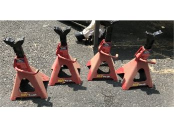 Four-  Six Ton Jack Stands