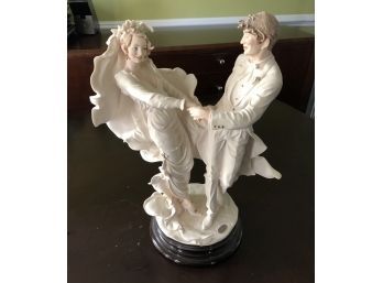 Vintage Giuseppe Armani For Capodimonte 'Wedding Waltz' 1993 Porcelain Figurine