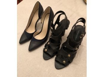 2 Fab Pairs Of Ladie's Shoes Including Cynthia Rowley & Nine West