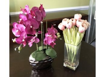 Stunning Selection Of Silk Floral Arrangements