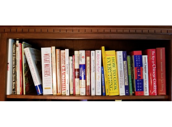 Collection Of Mostly Softcover Cookbooks