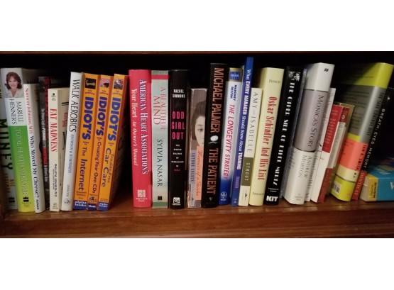 Collection Of Fictions And Nonfiction Books