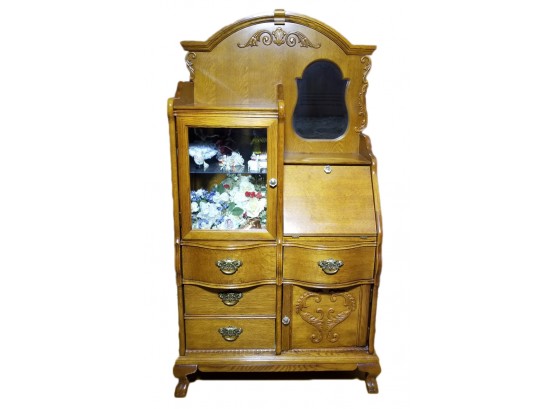 Vintage Lexington Furniture 'Victorian Sampler' Collection Side By Side Vanity
