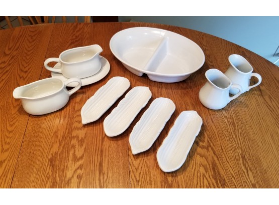 Selection Of All White Serveware By Over & Back, B.I.A Cordon Bleu & More