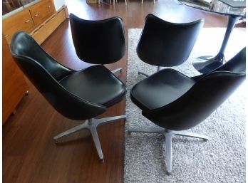Mid Century Modern Chromcraft Decorables Dining Chairs (4)