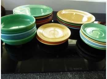 Lot Of Vintage Fiestaware ('30s To '50s)