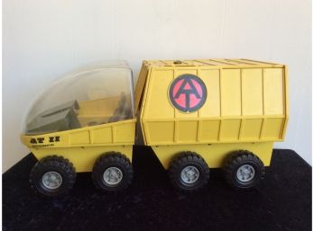 Large Vintage Plastic Toy Truck