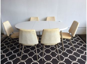 Retro Table And 6 Chairs
