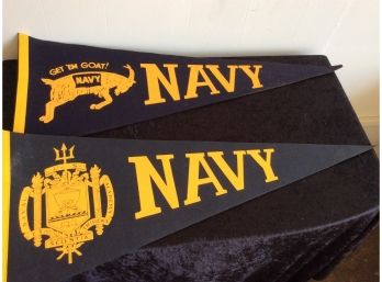 Lot Of 2 Old Navy Banners