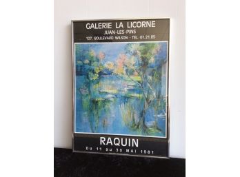 Raquin Framed Poster Print