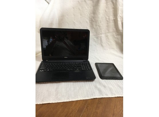 Dell Laptop And Tablet