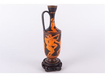 Erotic Themed Grecian Vase
