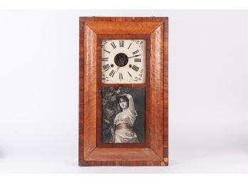 1840s Antique Joel Lane Shelf Clock