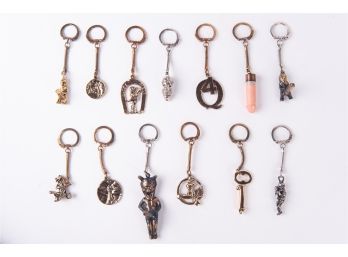 Phallus Themed Key Ring Collection