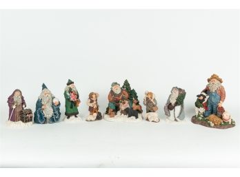 Collection Of June McKenna Christmas Figurines