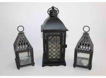 Trio Of Lanterns Including Frontgate