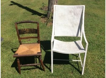 Mixed Lot Wood Chairs