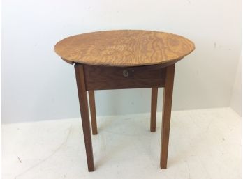 Wood Homemade Round Table